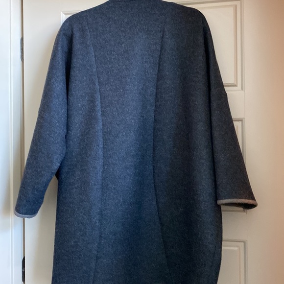 Eskandar charcoal wool jacket - Picture 4 of 5